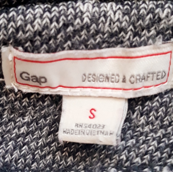 GAP Navy Uniform Moto Jacket Size Small - Picture 5 of 13